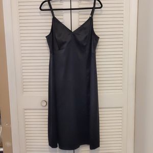 Torrid Black Satin Slip Dress Size 1
